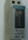 DDS256(I) DIN Rail Installation Mini Type Single Phase Watt-Hour Meter (18mm Wide)