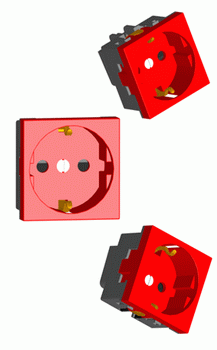 PDU Socket Modular EG1,Germany Socket