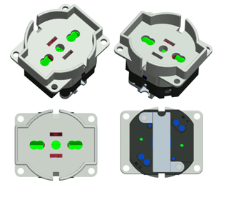 PDU Socket Modular EY1,Italy Universal Socket